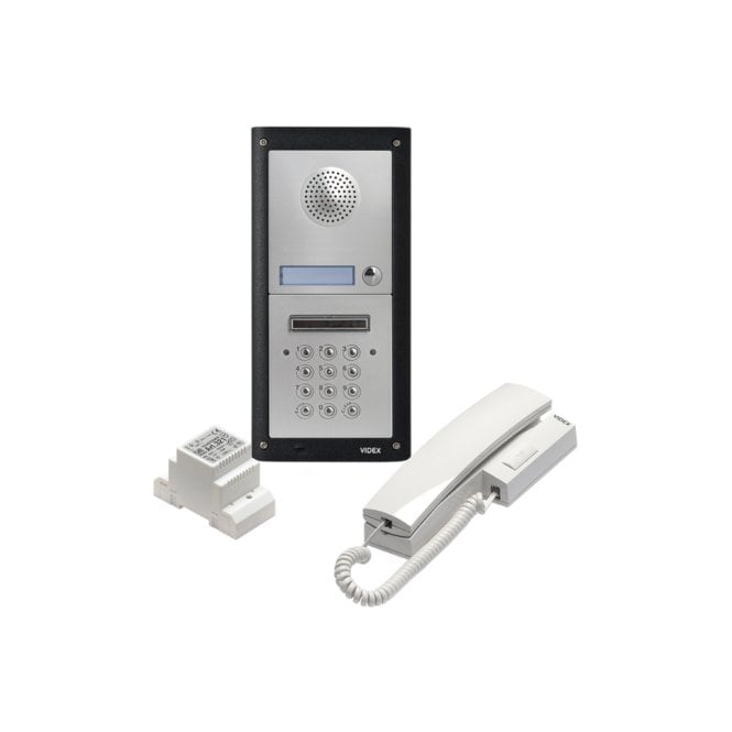 DK4K | Audio intercom with keypad (1 or 2 station, surface or flush mounted)