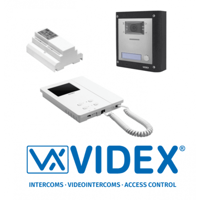 ESVKX-1S/6286 | One station 2 wire surface mounted colour video kit without keypad