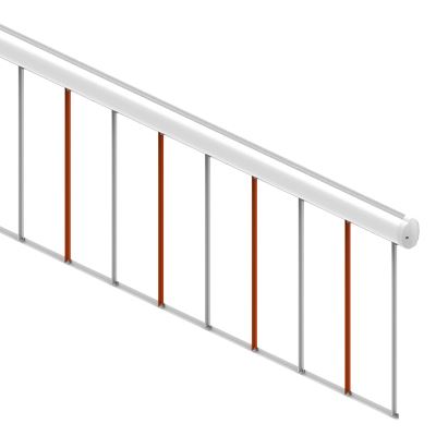 Roger Technology BARK/02 - Aluminium Barrier Skirting (2 Meters Length)