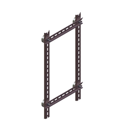 ROGER TECHNOLOGY KT239 - Galvanized Base Plate with Magnetic DIN Rail Mount