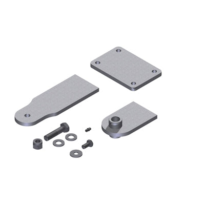 ROGER TECHNOLOGY KT238 - Hinge Plates (Long) for SMARTY7 Series