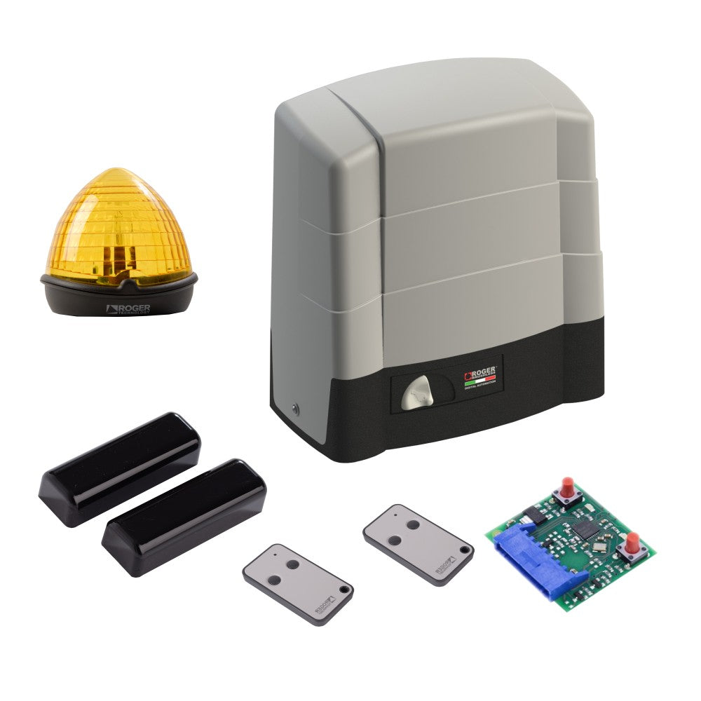 Roger Technology BG30 - Sliding Gates Kit - 36v — RT Gate Automation